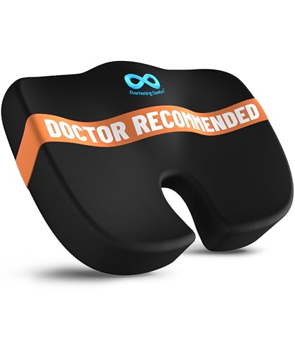 Minimalist Everlasting Comfort Doctor Recommended Memory Foam Seat Cushion for for Daily Use