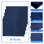 Classic Zzrywuty 50 Packs Two Pocket File Folders Set
