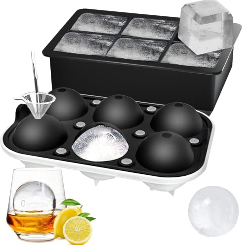 Eco-Friendly ROTTAY Ice Cube Trays (Set of 2), Sphere Collection