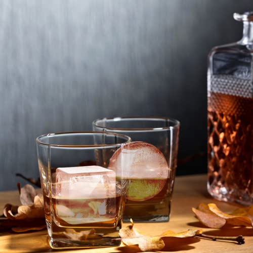 Eco-Friendly ROTTAY Ice Cube Trays (Set of 2), Sphere Collection