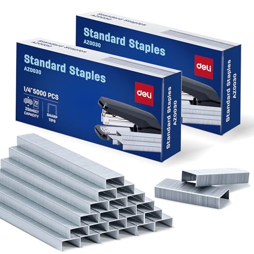 Deli Staples, 10000 Staples, Standard Staple for Desktop Essentials