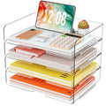 Smart Home YKLSLH 4 Trays Paper Organizer Letter Tray - Acrylic Collection