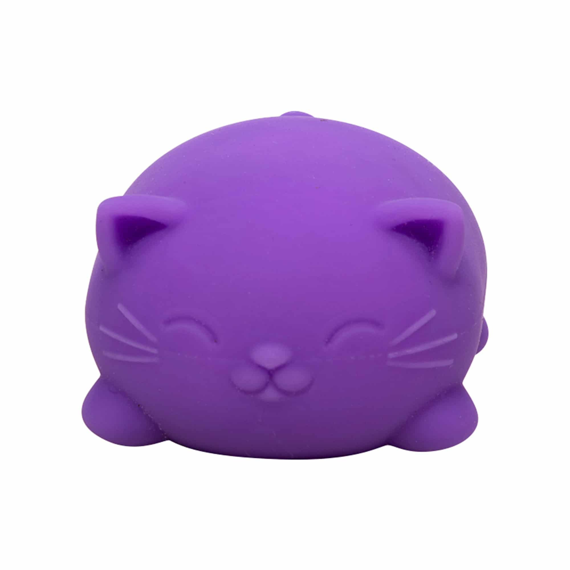 Purrfectly Squishy Cool Cats NeeDoh | Select Morning Crest - Collectible Shaggy Monster Squishable Toy Detail