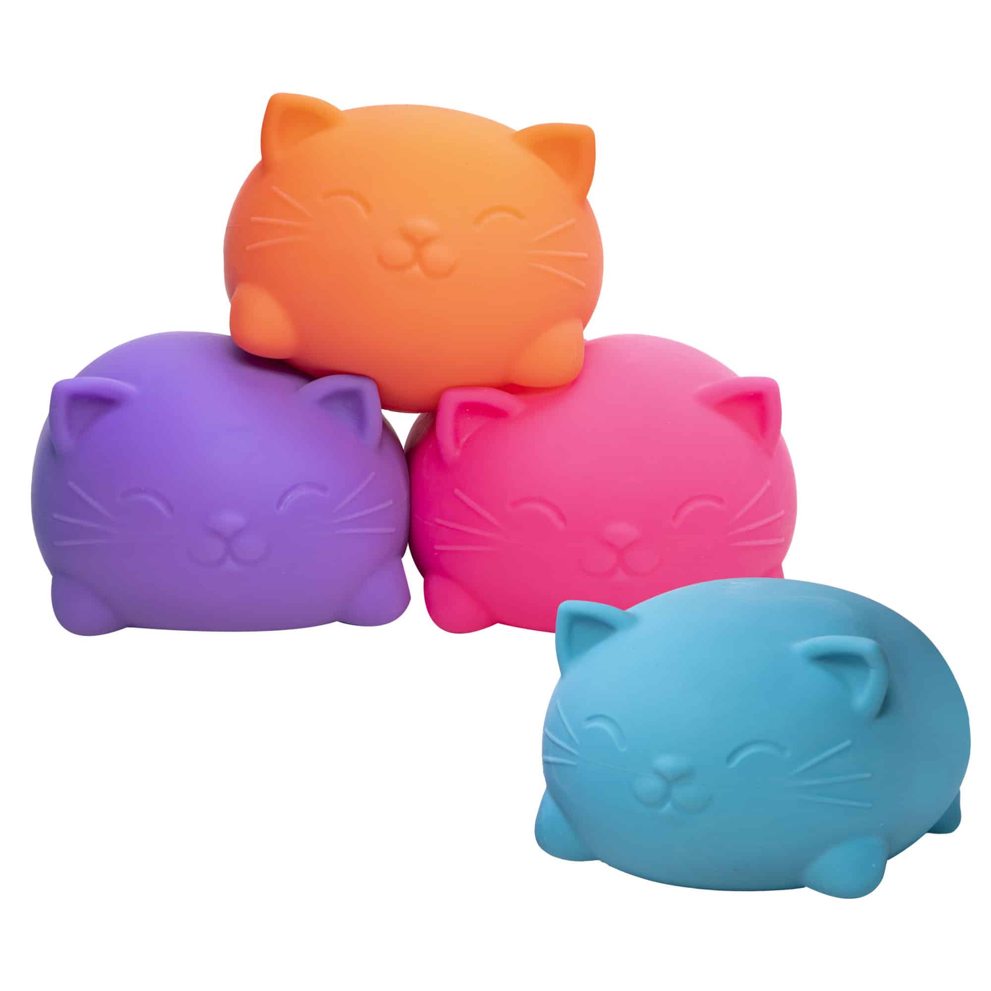Fun Fidget Monster Super NeeDoh Cool Cats | Select Opal Prairie - Dino Character Malt-Gel Filled Sensory Glob Detail