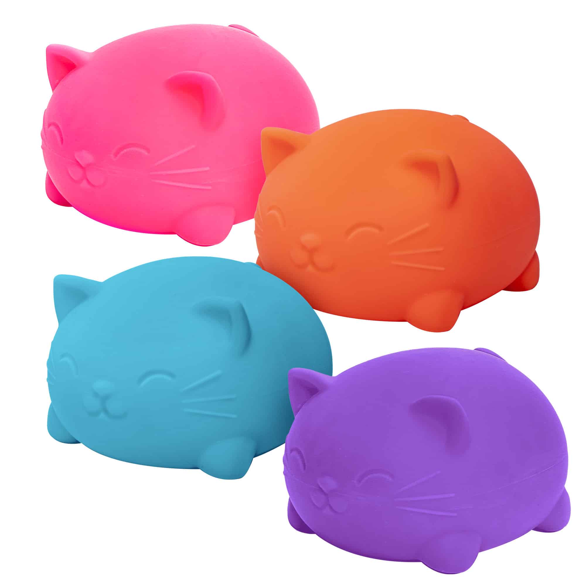 Fun Fidget Monster Super NeeDoh Cool Cats | Select Opal Prairie - Dino Character Malt-Gel Filled Sensory Glob Detail