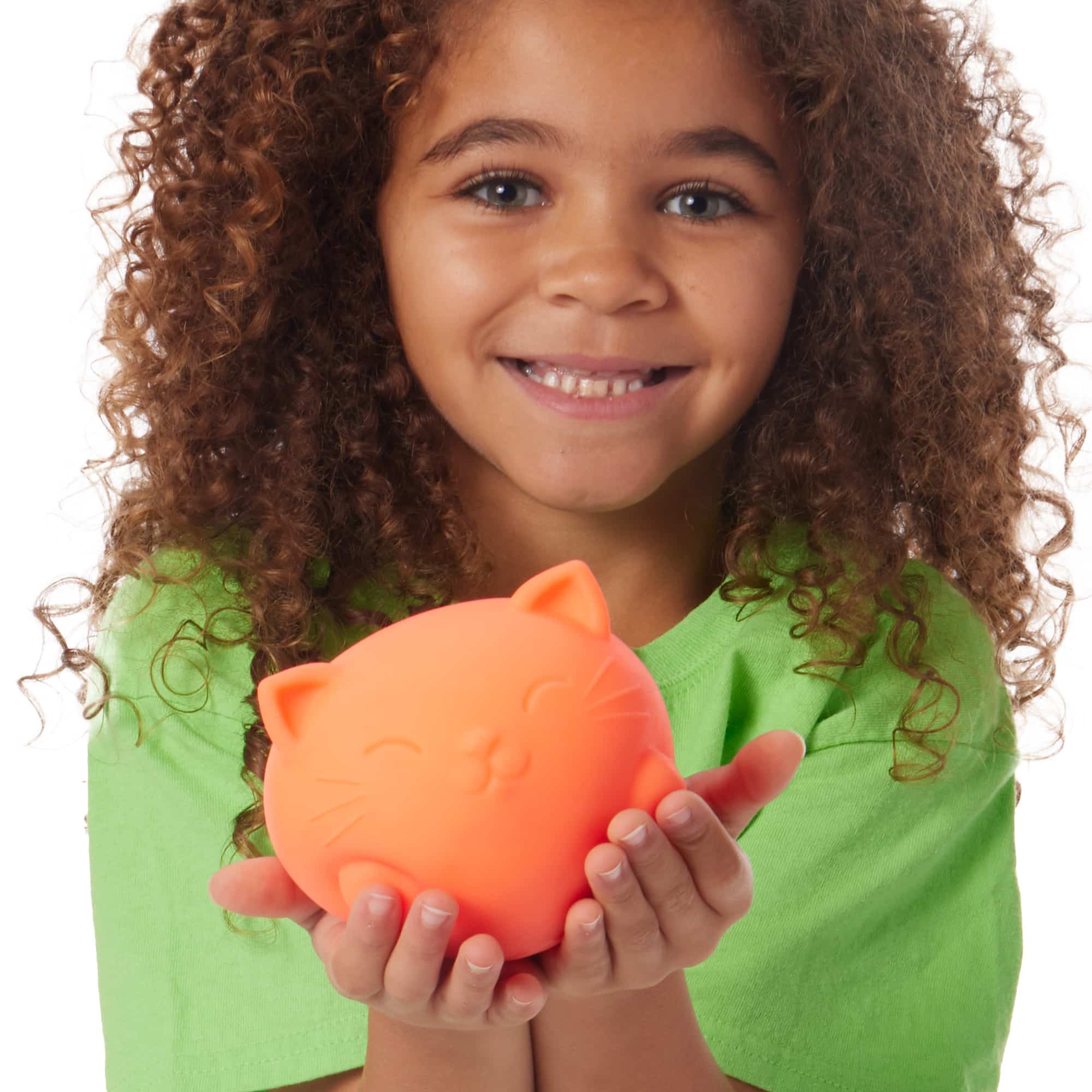 Fun Fidget Monster Super NeeDoh Cool Cats | Select Opal Prairie - Dino Character Malt-Gel Filled Sensory Glob Detail