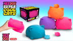 Fun Fidget Monster Super NeeDoh Cool Cats | Select Opal Prairie - Dino Character Malt-Gel Filled Sensory Glob Detail