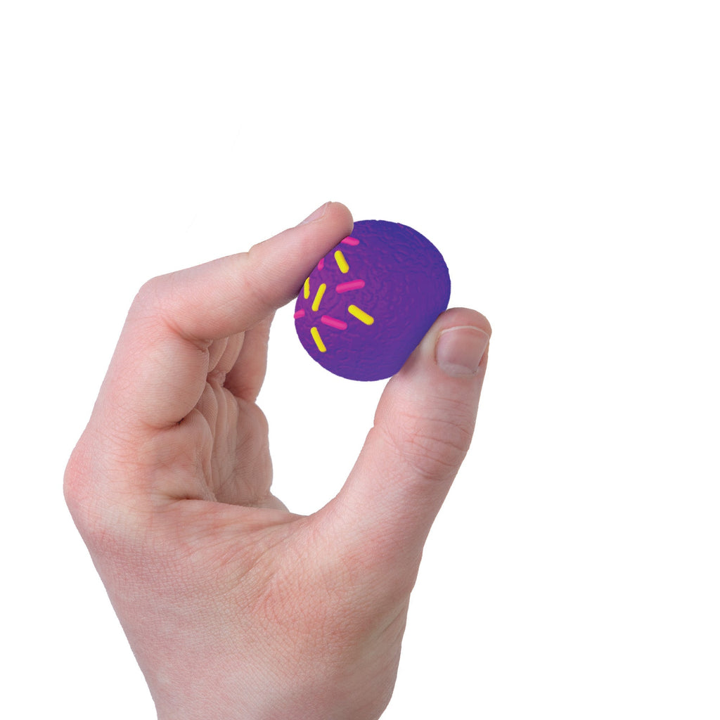 Micro Squishy NeeDoh Dohnut Holes | Select Prairie Summit - Teeny NeeDoh 3-Pack Pocket-Sized Squishy Balls Detail