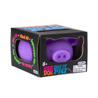 Purrfectly Squishy NeeDoh Dig’ It Pig | Select Velvet Canopy - Cute Animal-Shaped NeeDoh Fidget Toy for Kids Detail