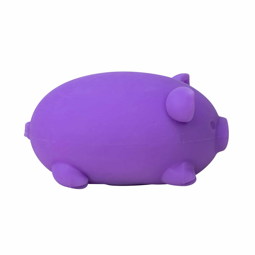 Purrfectly Squishy NeeDoh Dig’ It Pig | Select Velvet Canopy - Cute Animal-Shaped NeeDoh Fidget Toy for Kids Detail