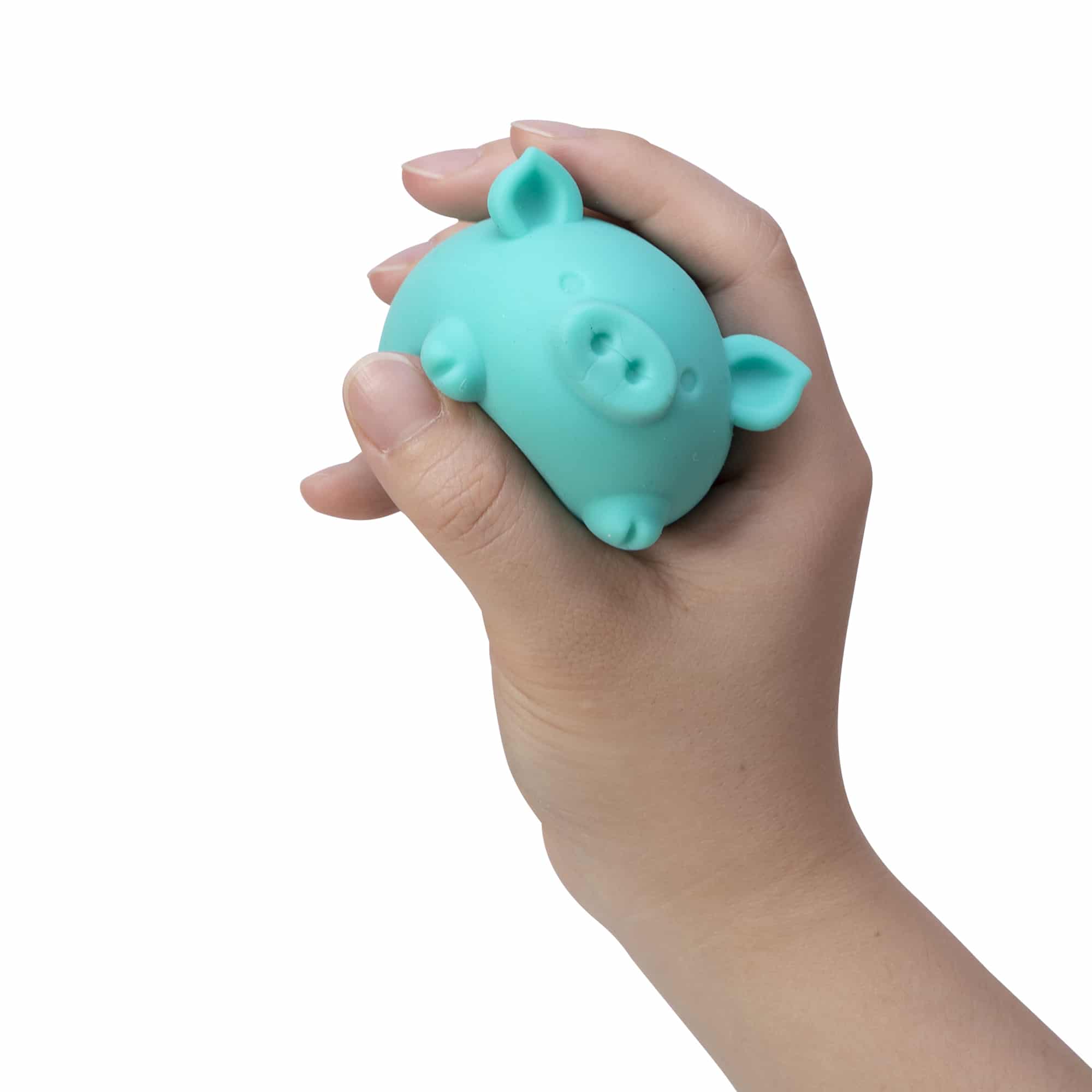 Purrfectly Squishy NeeDoh Dig’ It Pig | Select Velvet Canopy - Cute Animal-Shaped NeeDoh Fidget Toy for Kids Detail