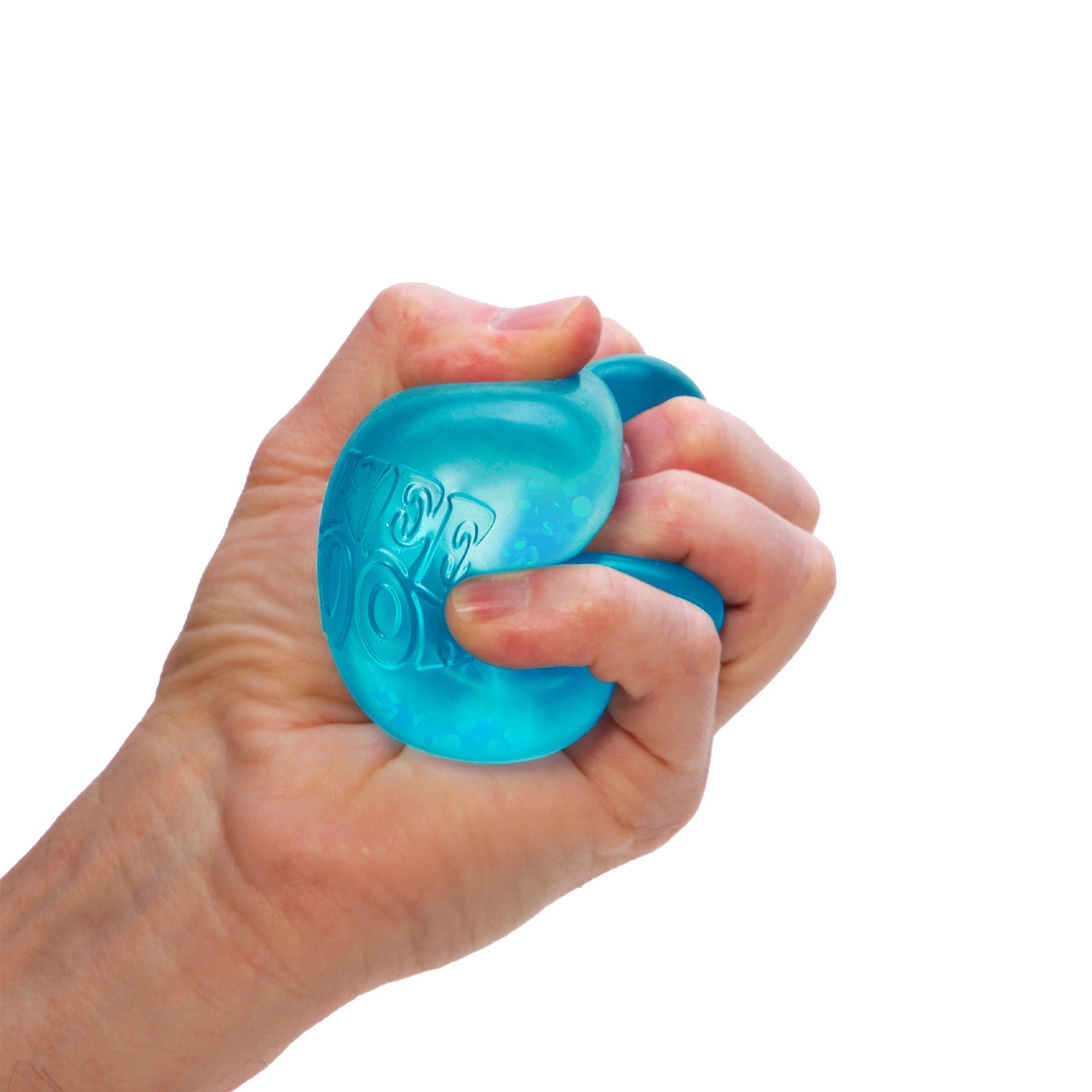 Playful Geometric NeeDoh Dream Drop | Select Linen Ridge - Fun Food Fidget Cookie Squishable Toy Detail