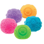 Fuzzy Flocked NeeDoh Fuzz Ball Flower Power | Signature Elm Point - Spiky Textured Groovy Glob for Sensory Therapy Detail