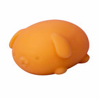Cute Collectible NeeDoh Funky Pup | Collection Canyon Shore - Dino Character Malt-Gel Filled Sensory Glob Detail