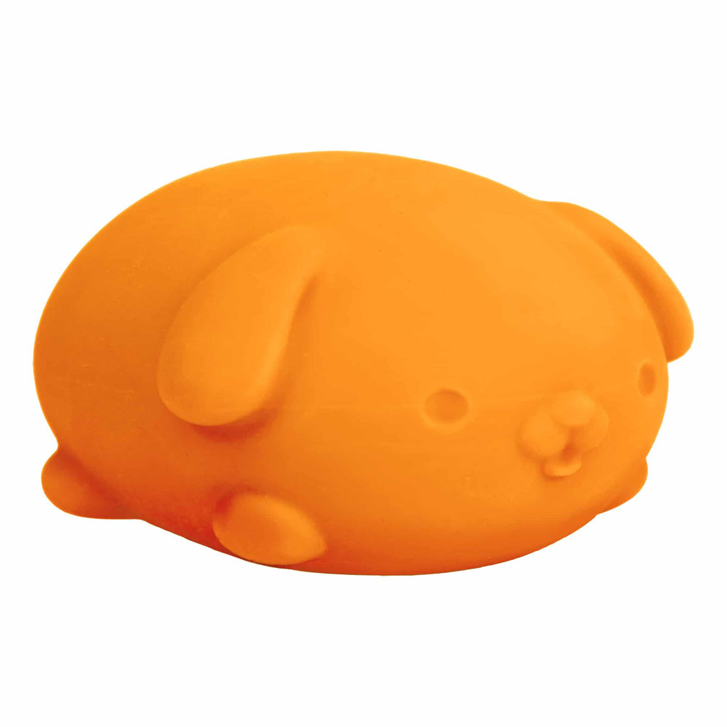 Cute Collectible NeeDoh Funky Pup | Collection Canyon Shore - Dino Character Malt-Gel Filled Sensory Glob Detail