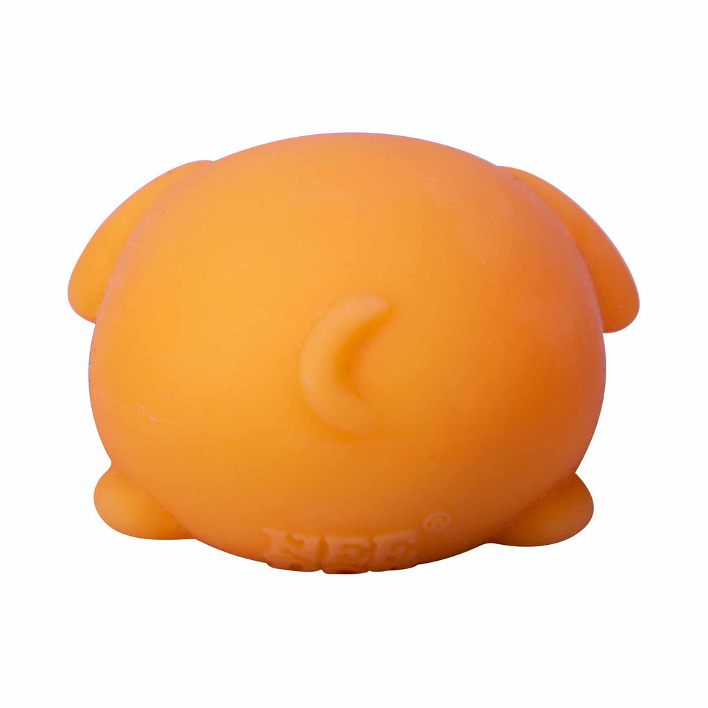 Cute Collectible NeeDoh Funky Pup | Collection Canyon Shore - Dino Character Malt-Gel Filled Sensory Glob Detail