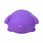 Cute Collectible NeeDoh Funky Pup | Collection Canyon Shore - Dino Character Malt-Gel Filled Sensory Glob Detail