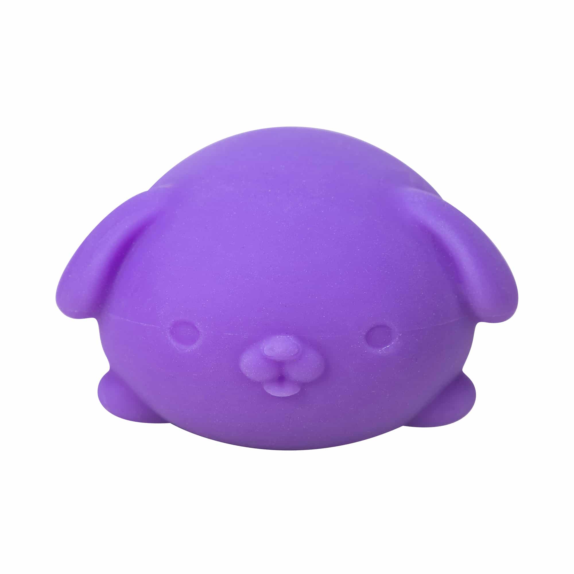 Cute Collectible NeeDoh Funky Pup | Collection Canyon Shore - Dino Character Malt-Gel Filled Sensory Glob Detail