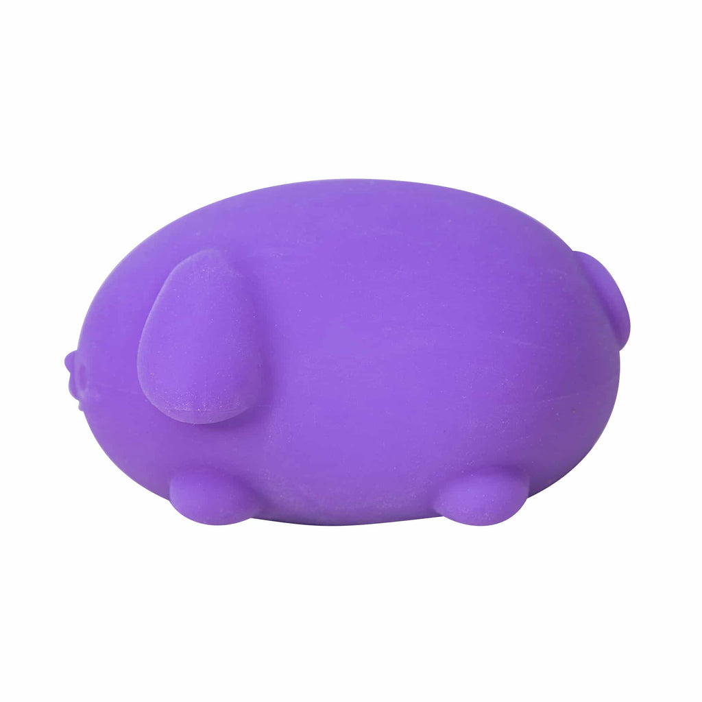 Cute Collectible NeeDoh Funky Pup | Collection Canyon Shore - Dino Character Malt-Gel Filled Sensory Glob Detail
