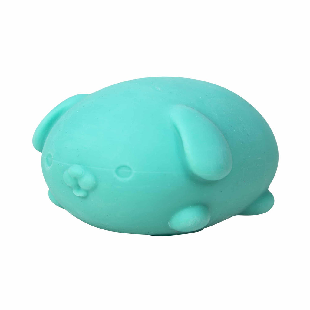 Cute Collectible NeeDoh Funky Pup | Collection Canyon Shore - Dino Character Malt-Gel Filled Sensory Glob Detail