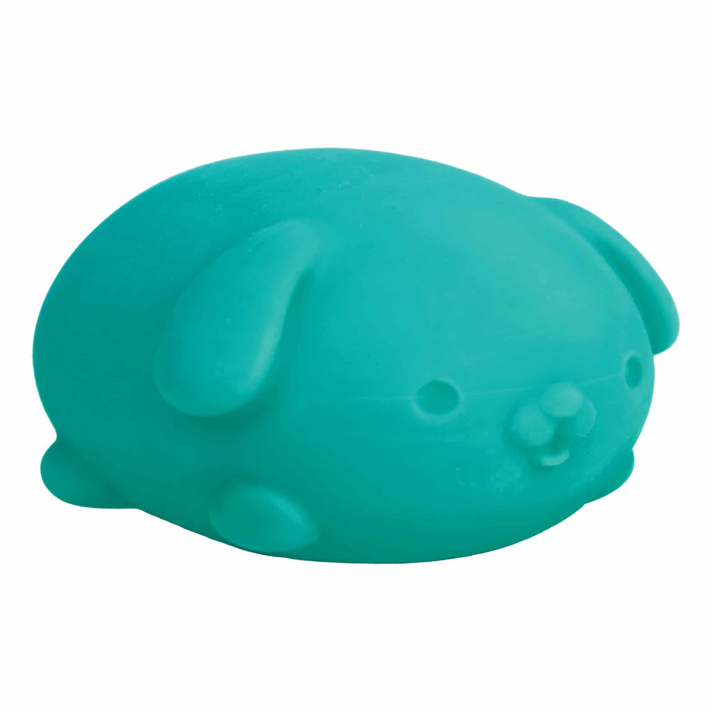Cute Collectible NeeDoh Funky Pup | Collection Canyon Shore - Dino Character Malt-Gel Filled Sensory Glob Detail
