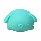 Cute Collectible NeeDoh Funky Pup | Collection Canyon Shore - Dino Character Malt-Gel Filled Sensory Glob Detail