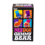 Purrfectly Squishy NeeDoh Gummy Bear | Edition Canyon Forest - Dino Character Malt-Gel Filled Sensory Glob Detail