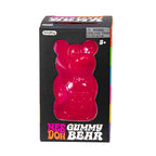 Purrfectly Squishy NeeDoh Gummy Bear | Edition Canyon Forest - Dino Character Malt-Gel Filled Sensory Glob Detail