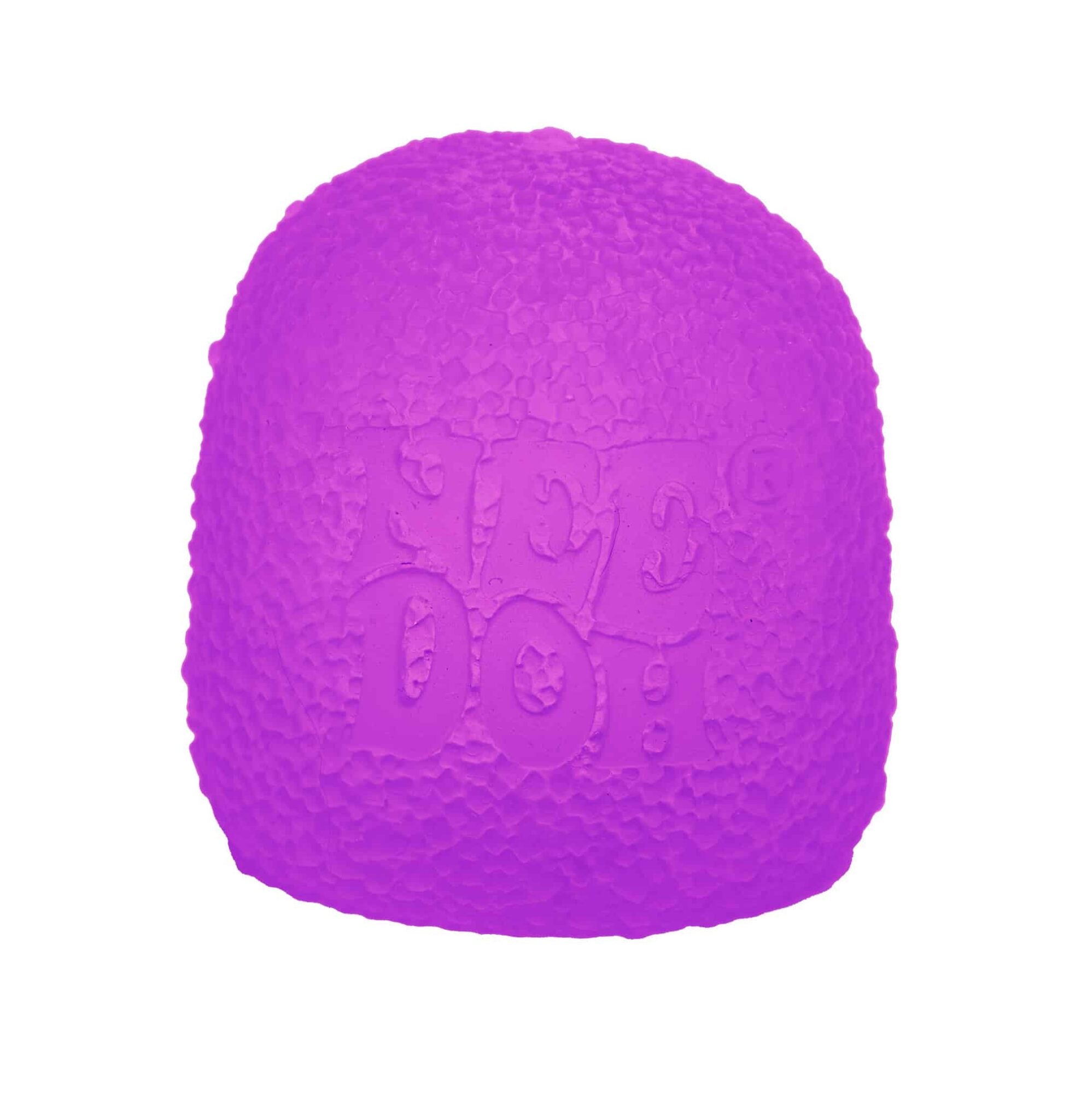Playful Geometric NeeDoh Gumdrop | Edition Juniper Flare - Deliciously Soft Cupcake Sensory Glob Detail