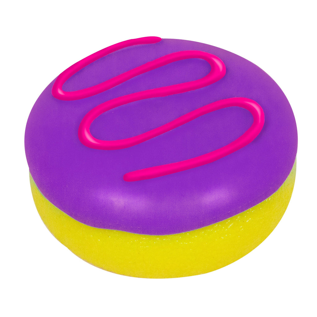 Whimsical Doughnut Jelly Dohnut NeeDoh | Signature Seaside Lane - Fun Food Fidget Cookie Squishable Toy Detail