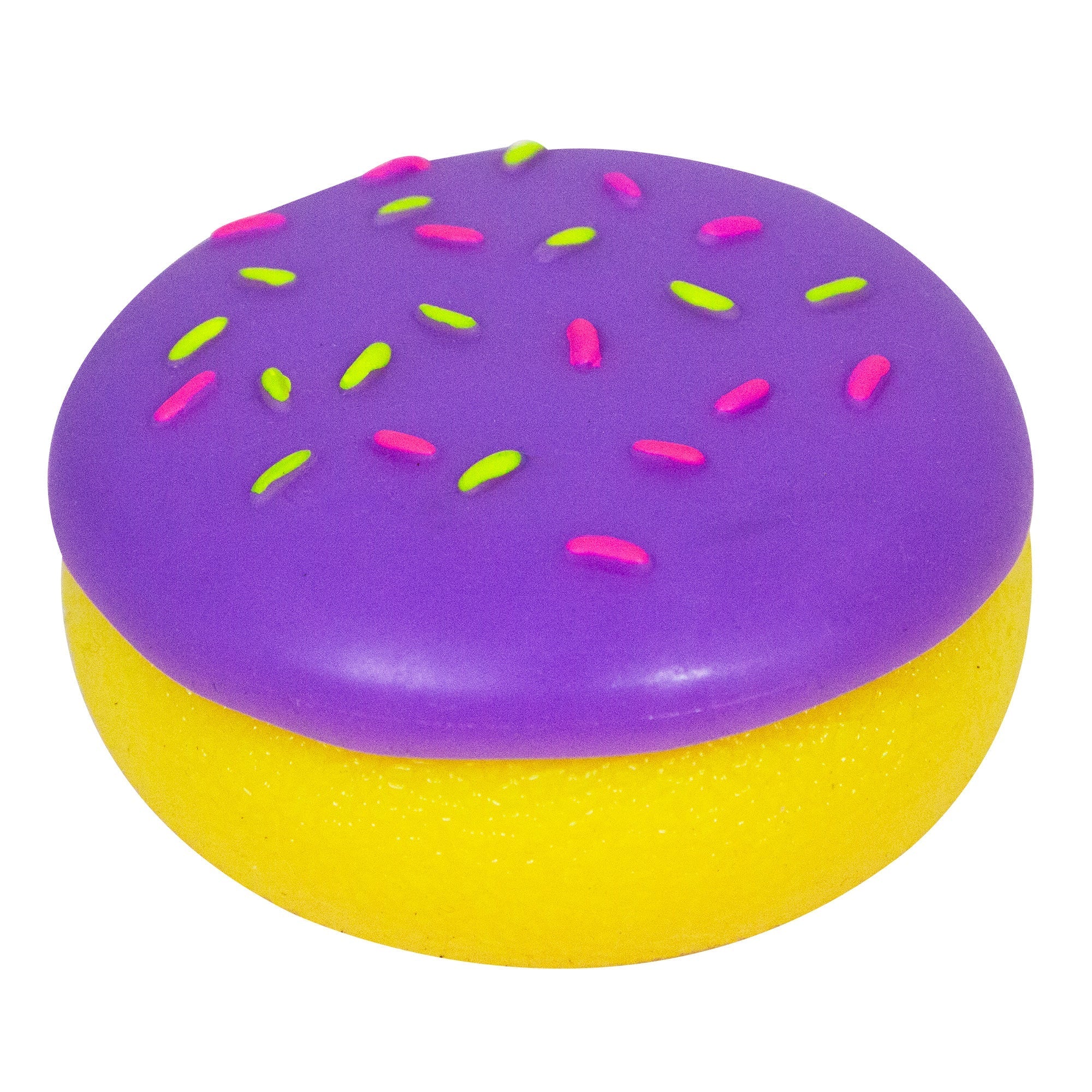 Whimsical Doughnut Jelly Dohnut NeeDoh | Signature Seaside Lane - Fun Food Fidget Cookie Squishable Toy Detail