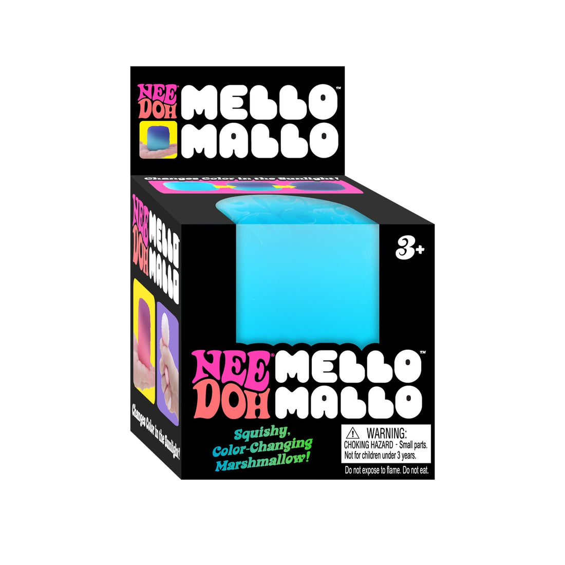 Playful Geometric NeeDoh Mello Mallo | Series Stone Harbor - Playful Star & Heart Shaped Geometric NeeDoh - Surprise Me! (Random Color)