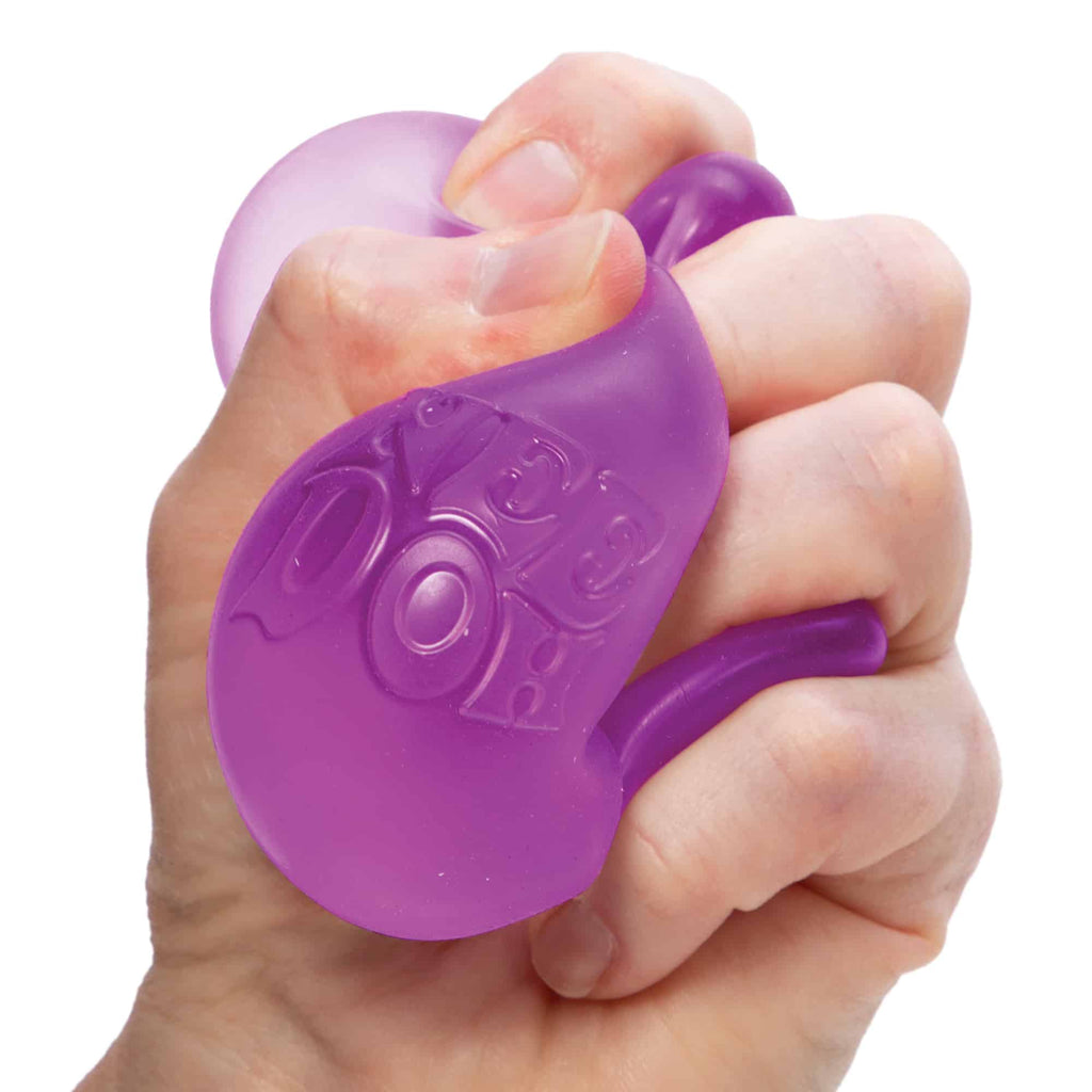 Translucent Jelly NeeDoh Nice Cube | Series Elm Bridge - Translucent Jelly Cool Cube Sensory Toy Detail