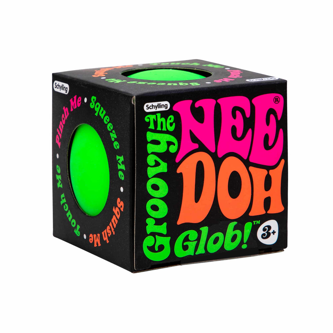 Satisfyingly Squishable NeeDoh | Series Forest Bloom - The Groovy Glob Retro Malt-Gel Filled Toy - Surprise Me! (Random Color)