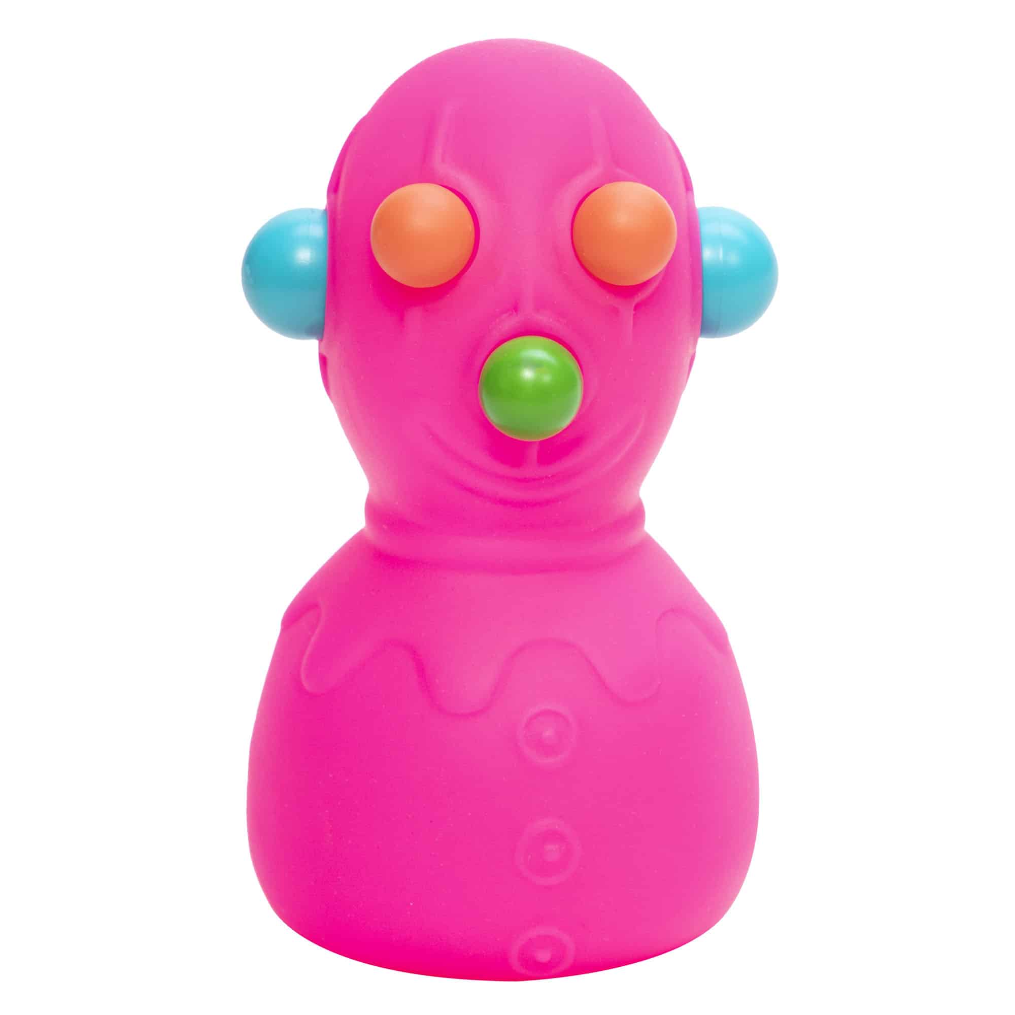 Adorable Character NeeDoh Panic Pete | Signature Seaside Bay - Purrfect Cat Squishy Character Stress Toy Detail