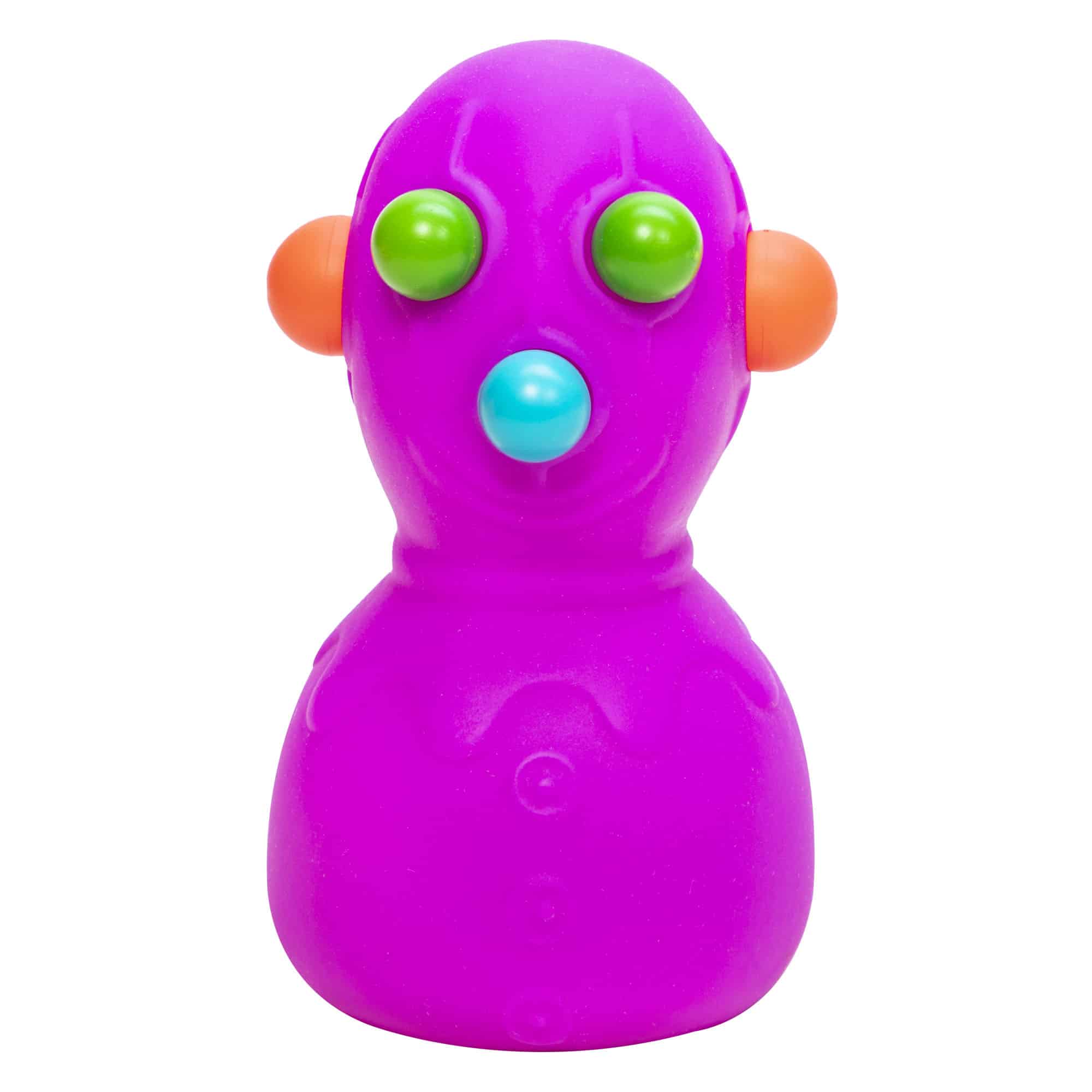 Adorable Character NeeDoh Panic Pete | Signature Seaside Bay - Purrfect Cat Squishy Character Stress Toy Detail