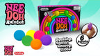 The Groovy Glob NeeDoh Rainboh | Reserve Autumn Pond - Giant XL Satisfyingly Squishable Stress Toy Detail