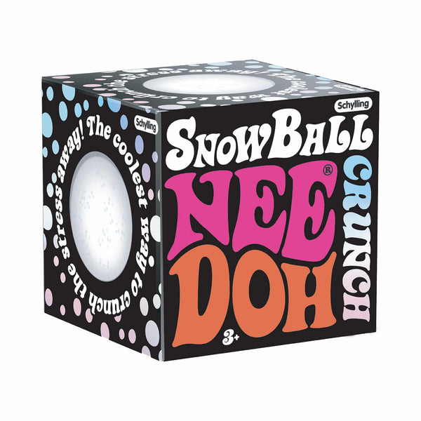 Ice-Cube Texture Snow Ball Crunch | Reserve Harbor Grove - Crystal Clear Squishable Ice Cube NeeDoh - Default Title