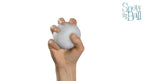 Ice-Cube Texture Snow Ball Crunch | Reserve Harbor Grove - Crystal Clear Squishable Ice Cube NeeDoh Detail