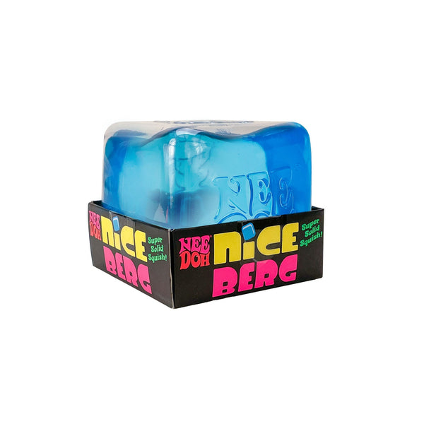 Ice-Cube Texture NeeDoh Nice Berg | Reserve Oak Hollow - Nice Cubes Clear Satisfying Crunch Stress Toy - Default Title