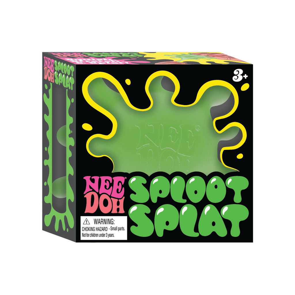 Fuzzy Flocked NeeDoh SplootSplat | Edition Morning Cove - Furry Coated Soft Touch Squishable Ball Detail