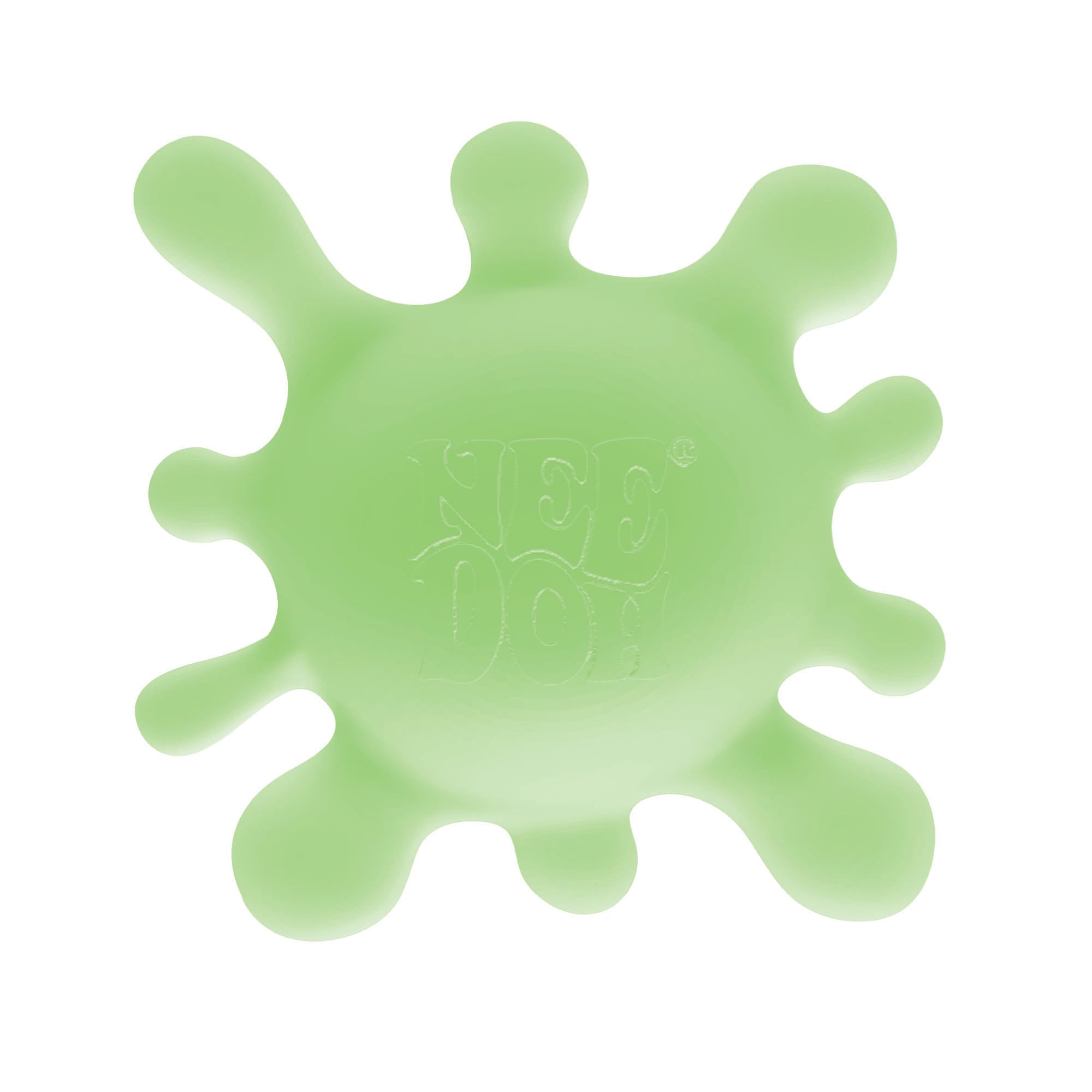 Fuzzy Flocked NeeDoh SplootSplat | Edition Morning Cove - Furry Coated Soft Touch Squishable Ball Detail