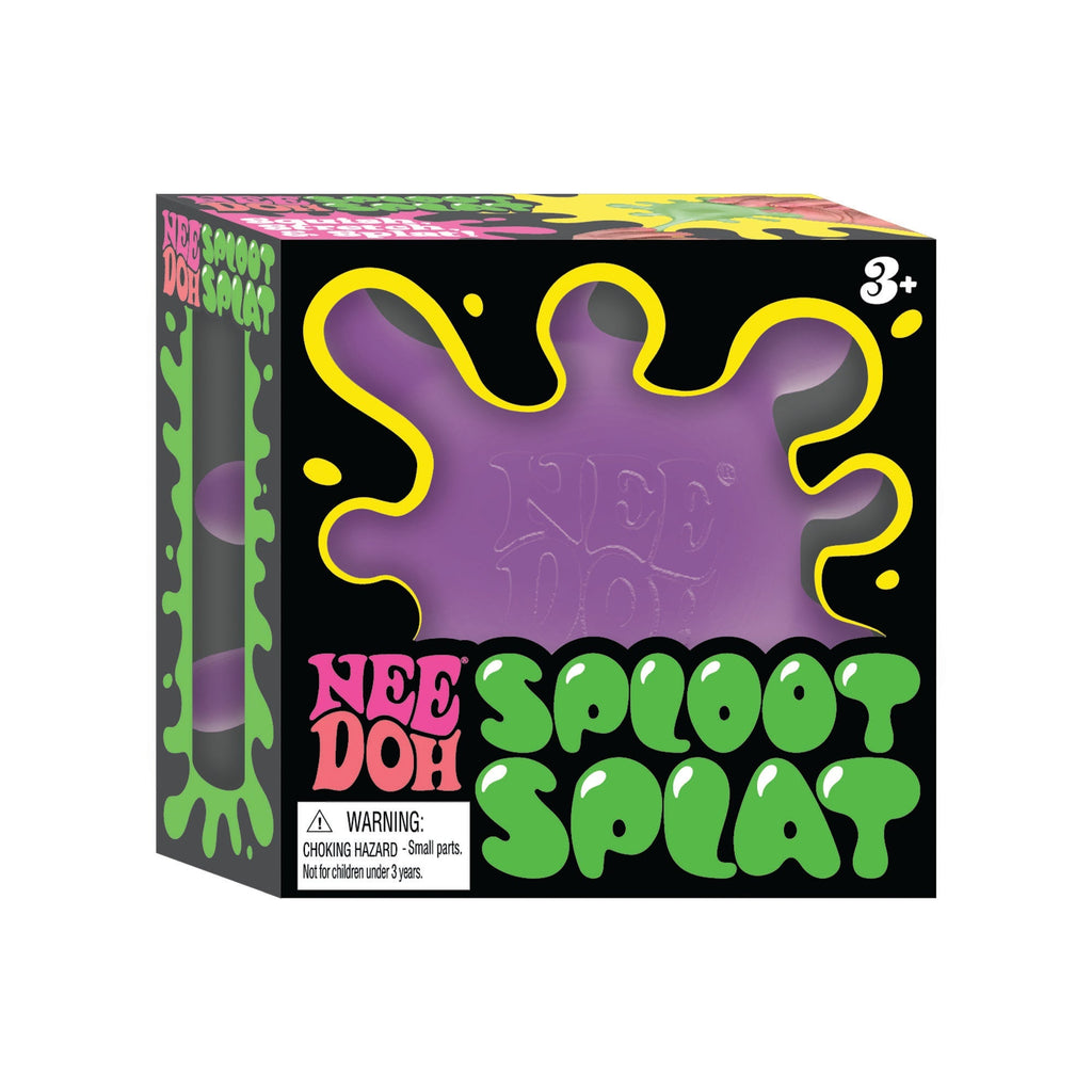 Fuzzy Flocked NeeDoh SplootSplat | Edition Morning Cove - Furry Coated Soft Touch Squishable Ball Detail
