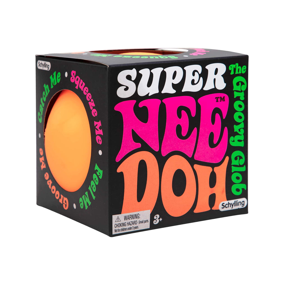 The Groovy Glob Super NeeDoh | Collection Velvet Bloom - Giant XL Satisfyingly Squishable Stress Toy - Surprise Me! (Random Color)