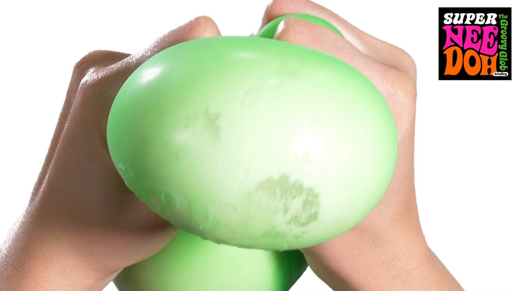The Groovy Glob Super NeeDoh | Collection Velvet Bloom - Giant XL Satisfyingly Squishable Stress Toy Detail