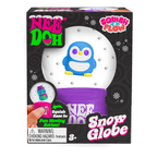 Crystal Clear NeeDoh Squish N Flow Snow Globe | Signature Moonlit Lane - Translucent Jelly Cool Cube Sensory Toy - Default Title